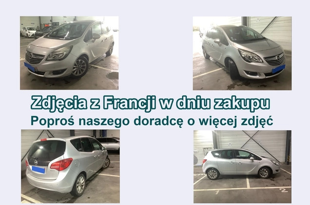 Opel Meriva cena 34900 przebieg: 92000, rok produkcji 2014 z Miejska Górka małe 781